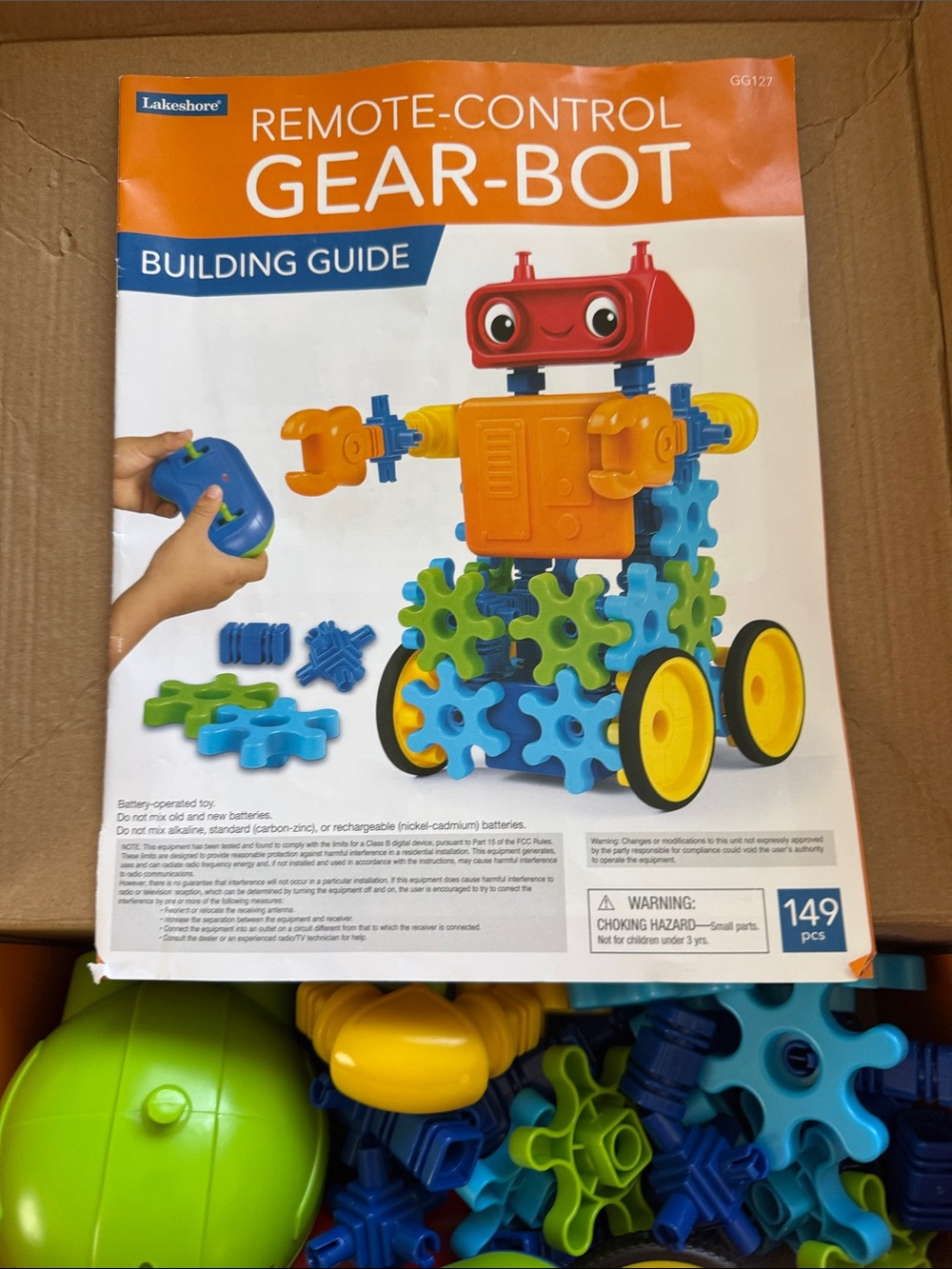 Lakeshore Learning Remote Control Gear-Bot - Picture 2 of 4